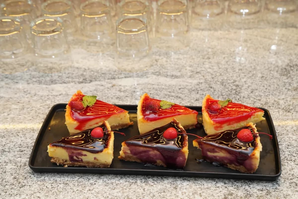 Close-up of a beautifully plated gourmet dog meal
